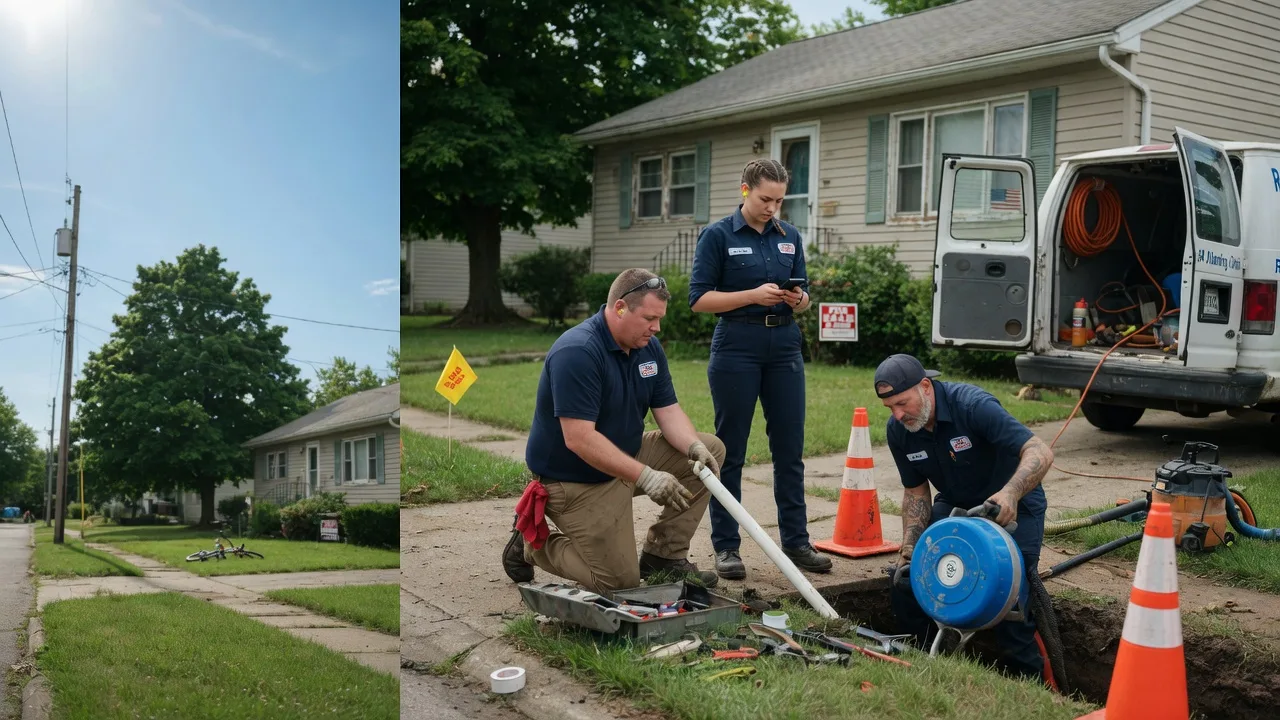 Sewer Line Repair in Woodville, WI near me